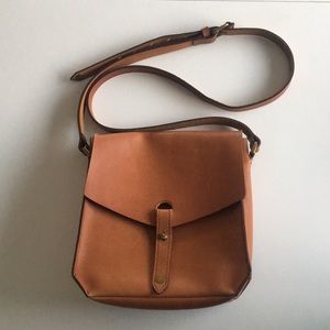 Madewell brown leather purse